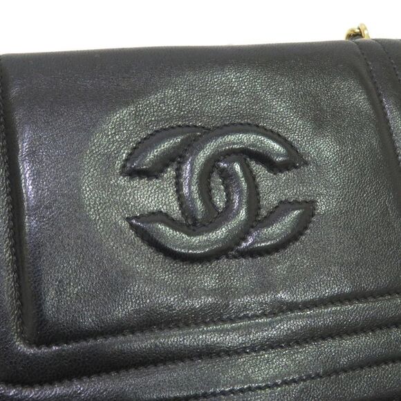 Chanel Leather Mini Chain Shoulder Bag AB - Picture 8 of 10